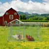 LZQ Outdoor Hühnerstall Hühnerhaus Dach Geflügelstall Produktbild-Vorschau 15
