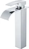 Auralum Waschtischarmatur Hoch Wasserfall Wasserhahn Bad Produktbild-Vorschau 1