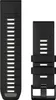 Garmin 010-13393-00 Quickfit Silikonband 26 mm Schwarz/Kieselgrau 1