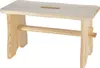 Tritthocker 39 x 19 x 21 cm Kiefer Produktbild-Vorschau 1