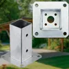 SOTECH Bodenhülse 60 x 60 mm feuerverzinkt – Pfostenträger Produktbild-Vorschau 4