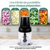 Hachoir Emerio – hachoir électrique – 500 ml – 400 W – Voir les images du produit 2