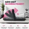 Lehátko Snooze, 2 v 1, sametové, nastavitelné ve 14 směrech Náhled obrázku produktu 6