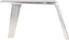 vidaXL Desk Aircraft Wing Optics Silver 112x50x76 cm kovový Náhled obrázku produktu 1