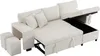 OKWISH Canapé Droit Convertible - 3-4 Places Avec Rangement Voir les images du produit 10