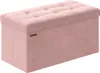 Lavice SONGMICS se 2 přídavnými úložnými boxy, skládací, 38 Náhled obrázku produktu 6