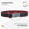 Ladeheid Kinder Gürtel Elastik-Gürtel 1-12 Jahre 34-90 cm Produktbild-Vorschau 2