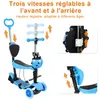 trottinette 3 en 1 pour enfants avec siège amovible et Voir les images du produit 7