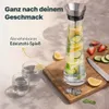 2er Set Glaskaraffe 1,1L mit Fruchtspieß Infuser – Produktbild-Vorschau 7