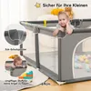 COMOMY Laufstall Baby, 180x200x66cm Laufgitter XXL Große, Produktbild-Vorschau 3