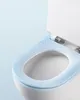 SONGMICS WC-Sitz kurze D-Form, Absenkautomatik, abnehmbarer Produktbild-Vorschau 5