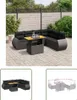 The Living Store 7-tlg. Garten-Sofagarnitur mit Kissen Produktbild-Vorschau 1