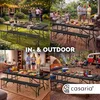 Casaria Set Mobili da Birreria 180 cm Pieghevole 2x Panca Anteprima dell’immagine prodotto 7