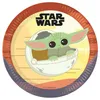 Papieren borden, The Mandalorian, 23 cm diameter / 8 Productafbeelding-voorbeeld 1