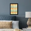 MuchoWow® MuchoWow® Gerahmtes Poster Blumen - Muster - Produktbild-Vorschau 4