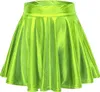 Gonna da donna taglia S Breve Mini Gonna Gonna lucida Anteprima dell’immagine prodotto 1
