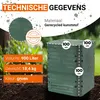 GARANTIA THERMO-KING compostbak 900 L groen Productafbeelding-voorbeeld 3