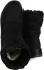 A pair of black snow boots shown from a top-down perspective. Anteprima dell’immagine prodotto