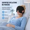 Migräne Kühlmaske mit Gelpad, Wärme- und Kältemaske 3-in-1 Produktbild-Vorschau 2