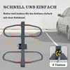 TRMLBE Parkovací stĺpik Skladacia parkovacia zábrana s 2 Náhľad obrázku produktu 6