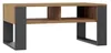 Stolik kawowy Modern dąb artisan / antracytowe nogi Produktbild-Vorschau 1