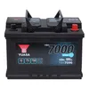 YUASA YBX7000 Starterbatterie 12V 75Ah 700A/EN L3 für Auto Produktbild-Vorschau 2
