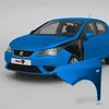 BLU Blatník náhrada pro Seat Ibiza IV 4 6J LZ5F Levý Modrý Náhled obrázku produktu 3