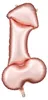 Pallone in foil Same Penis Forever 46x88cm oro rosa Anteprima dell’immagine prodotto 5