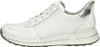 Side view of a white and silver sneaker. Anteprima dell’immagine prodotto