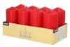 Papstar Stumpenkerzen Ø 50 mm 100 mm rot, 6 x 8 Stück Produktbild-Vorschau 4
