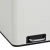 SVITA TM2X24 Treteimer 48 Liter Weiß Abfalleimer Mülleimer Produktbild-Vorschau 7