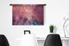 MuchoWow® Wandteppich Wandbehang Weltraum - Orange - Sterne Produktbild-Vorschau 4