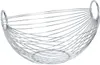 Zeller Obstkorb, oval, Metall verchromt 28x 25,5 x 16 cm Produktbild-Vorschau 2