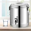récipient isotherme 40L en acier inoxydable avec couvercle+ Voir les images du produit 6