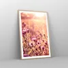 Gerahmtes Poster - Rahmen in heller Eiche - Wiese Blumen Produktbild-Vorschau 8