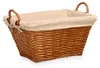 Weidenkorb - geflochtene Weide - braun - 52 x 35 x 30 cm - Produktbild-Vorschau 1