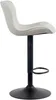 CLP Barhocker Linus creme Material Stoff Produktbild-Vorschau 4
