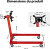 Support moteur Levage moteur Support à griffes 570kg Voir les images du produit 3