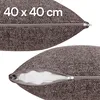 Selfitex 2er Set 40x40 cm, Sofakissen mit Füllung und Produktbild-Vorschau 5