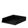 RÖSSLER Ablagekorb schwarz stapelbar schwarz 260x60x320mm Produktbild-Vorschau 5