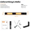 Heatix Infrarot Heizstrahler Terrasse 3000W, App, 9 Stufen, Produktbild-Vorschau 6