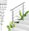 Clanmacy ringhiera corrimano scala in acciaio inox per Anteprima dell’immagine prodotto 9