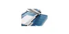 A close-up view of a paper cutter with a white sheet of paper being cut. Anteprima dell’immagine prodotto