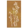 vidaXL Décoration murale de jardin 105x55 cm acier corten Voir les images du produit 4
