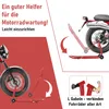 Peviasot Motorrad Montageständer Set vorne hinten Rot Produktbild-Vorschau 3