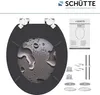 SCHÜTTE MDF WC sedátko GREY STEEL, WC sedátko s měkkým Náhled obrázku produktu 6