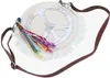 Boho Schultertasche, Hippie Tasche mit Fransen - Modell 1, Produktbild-Vorschau 4