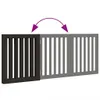 Zábrana pro psy skládací 3 panely černá 150 cm topolové Náhled obrázku produktu 6
