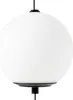 Lucande LED-Stehleuchte Darrow, schwarz/opal, Glas, dimmbar Produktbild-Vorschau 5