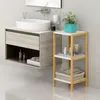 CASARIA® Badezimmer Regal Bambus Holz 3 Ablagen Produktbild-Vorschau 2